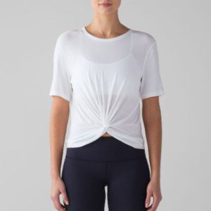 lululemon Crescent Tee: White